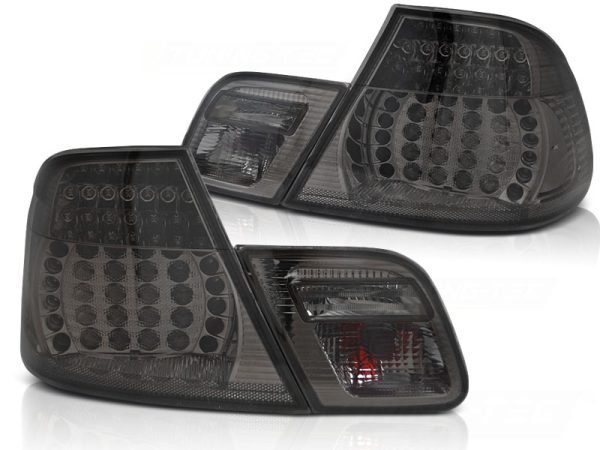 Baklykter Bmw E46 04.99-03.03 Coupe Led Smoke Seq - Bilde 2