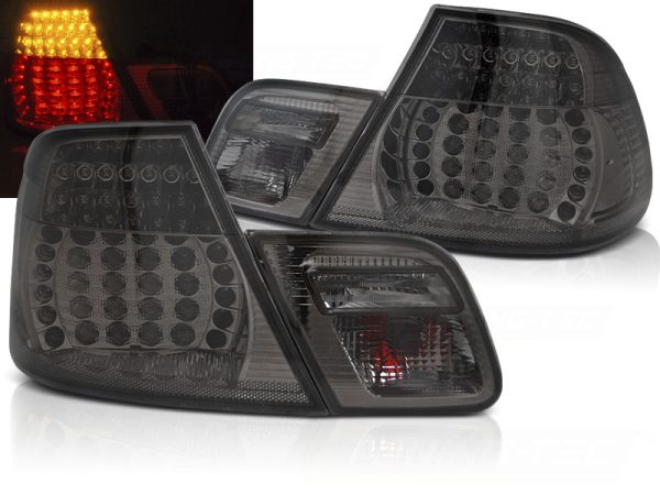 Baklykter Bmw E46 04.99-03.03 Coupe Led Smoke Seq