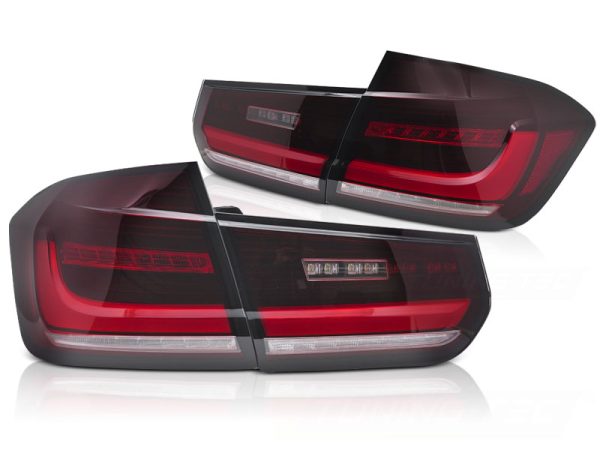 Baklykter Bmw F30 11-18 Led Bar Seq Red White - Bilde 2