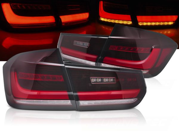Baklykter Bmw F30 11-18 Led Bar Seq Red White