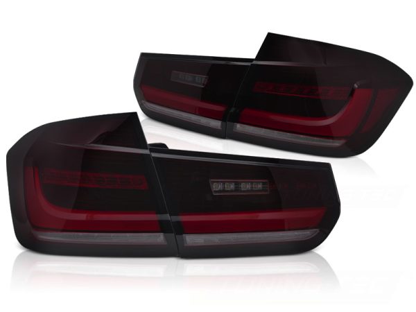 Baklykter Bmw F30 11-18 Led Bar Seq Red Smoke - Bilde 2