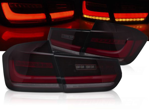 Baklykter Bmw F30 11-18 Led Bar Seq Red Smoke