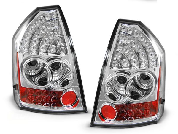 Baklykter Chrysler 300c 05-08 Chrome Led - Bilde 2
