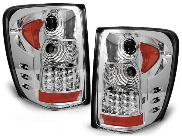 Baklykter Jeep Grand Cherokee 99-05.05 Chrome Led - Bilde 2