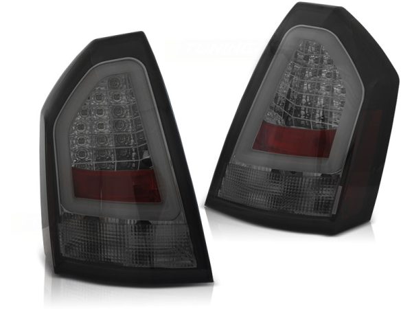 Baklykter Chrysler 300c 05-08 Smoke Led Bar - Bilde 2