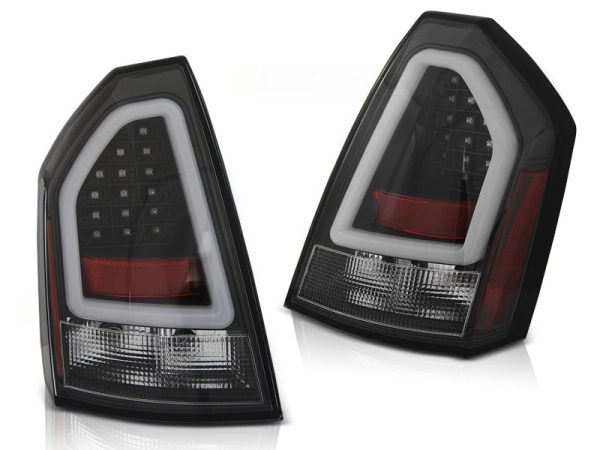 Baklykter Chrysler 300c 05-08 Black Led Bar - Bilde 2