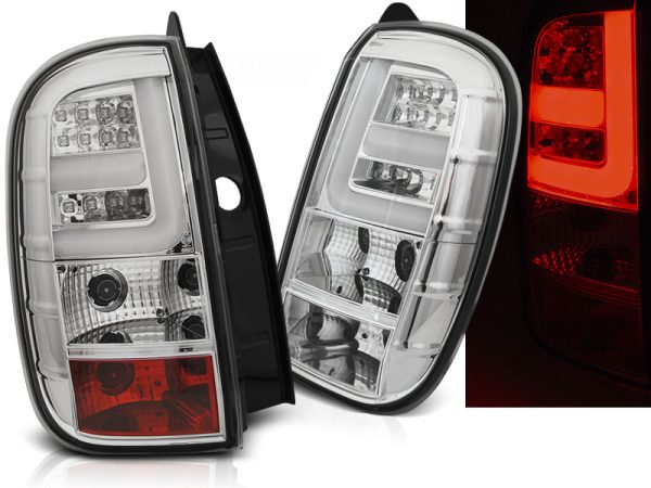 Baklykter Dacia Duster 04.10- Led Bar Chrome