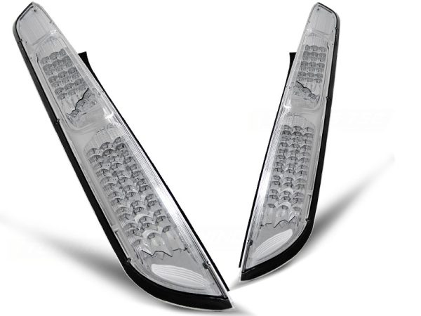 Baklykter Ford Focus MK2 09.04-08 HB Chrome Led