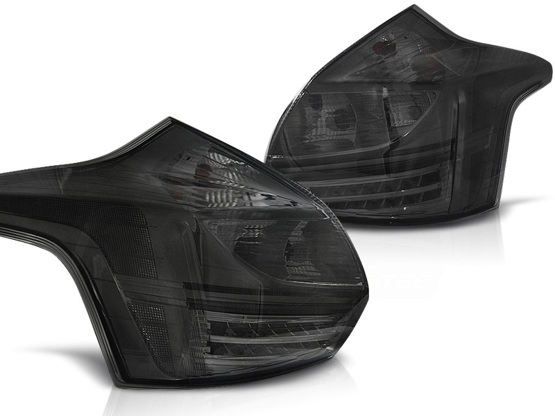 Baklykter Ford Focus 3 11- 10.14 Hatchback Smoke Led - Bilde 2