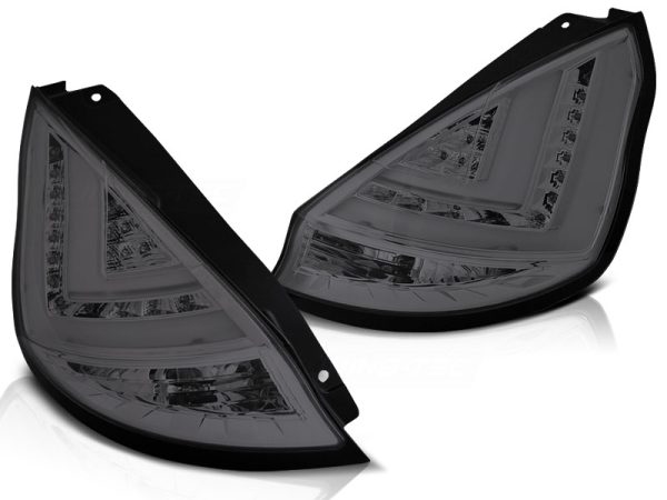 Baklykter Ford Fiesta MK7 08-12 HB Smoke Led Bar - Bilde 2