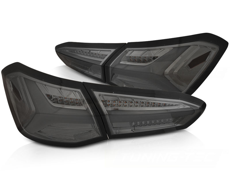 Baklykter Ford Focus 4 18-21 Hatchback Led Smoke Seq - Bilde 2