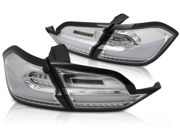 Baklykter Ford Fiesta MK8 17-21 Hatchback Led Chrome - Bilde 2