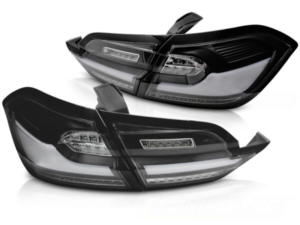 Baklykter Ford Fiesta MK8 17-21 Hatchback Led Black - Bilde 2