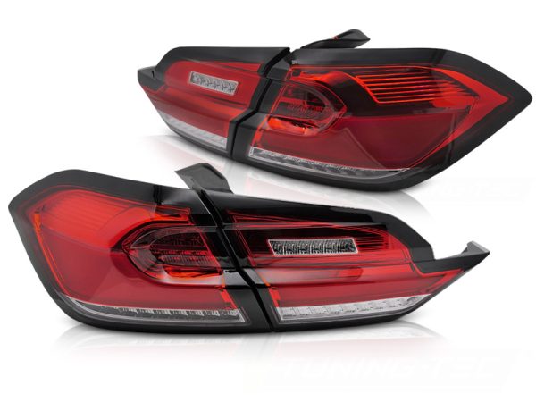 Baklykter Ford Fiesta MK8 17-21 Hatchback Led Red White - Bilde 2