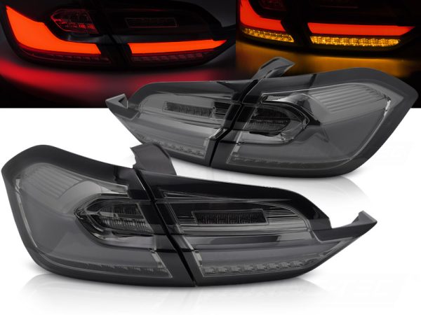 Baklykter Ford Fiesta MK8 17-21 Hatchback Led Smoke