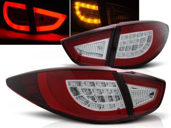 Baklykter Hyundai IX35 09-09.13 R-W Led