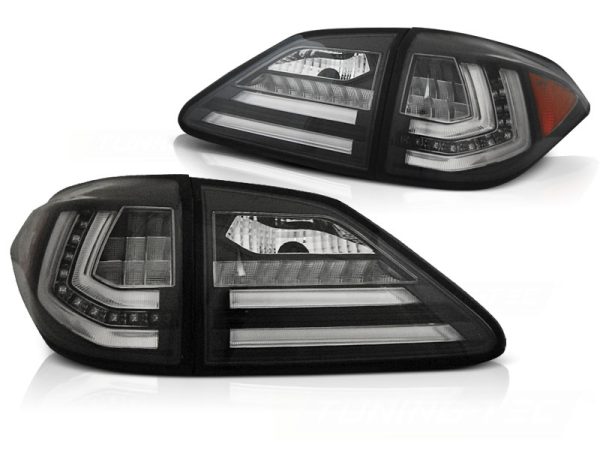 Baklykter Lexus RX III 350 09-12 Black Led SQL - Bilde 2