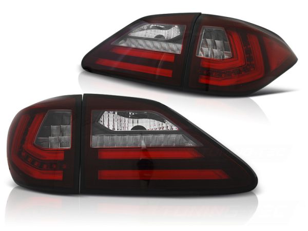 Baklykter Lexus RX III 350 09-12 Red White Led SQL - Bilde 2