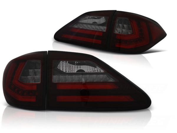 Baklykter Lexus RX III 350 09-12 Red Smoke Led SQL - Bilde 2