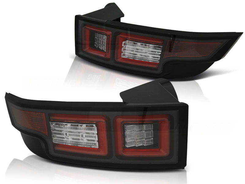 Baklykter Land Rover Range Rover Evoque 11-18 Black Led - Bilde 2