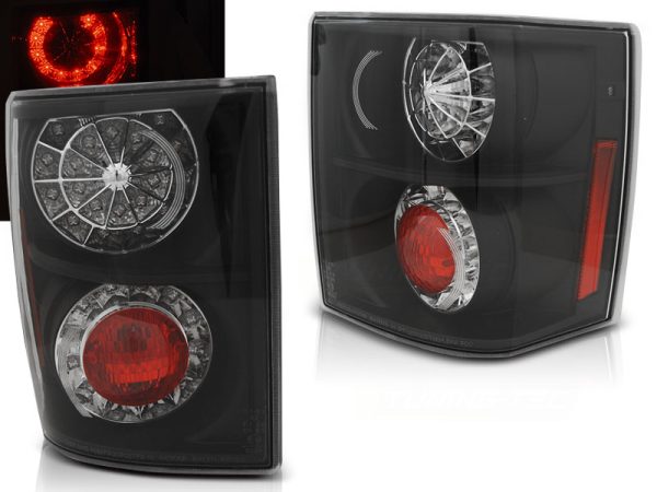 Baklykter Land Rover Range Rover III 02-12 Black Led