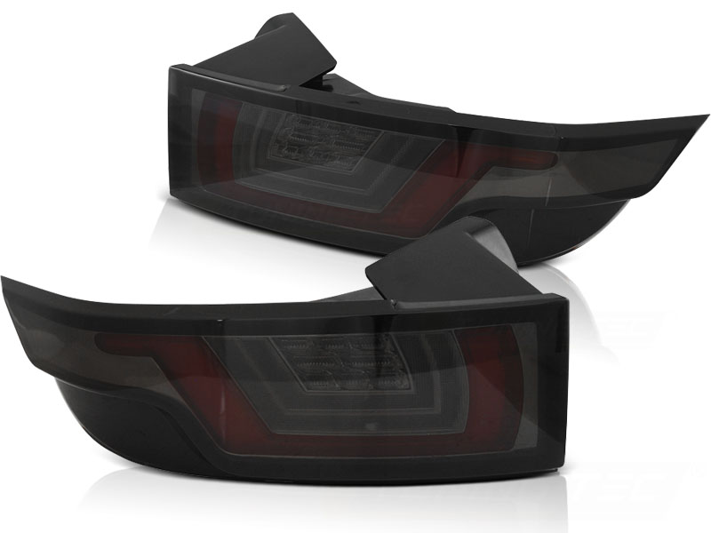Baklykter Range Rover Evoque 11-18 Red Smoke Black Led - Bilde 2