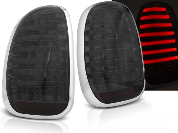 Baklykter Mini R60 Countryman 10-14 Smoke Led Bar