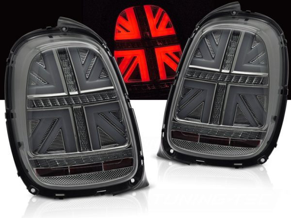 Baklykter Mini Cooper F55 F56 F57 14-17 6-pins Led Smoke Seq
