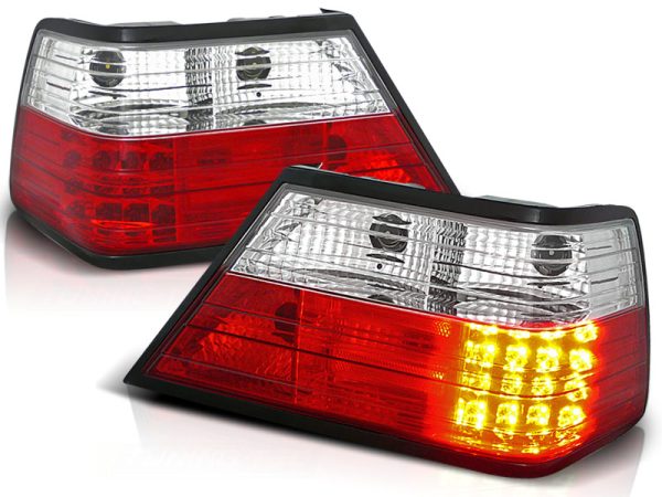 Baklykter Mercedes W124 E-Klasse 01.85-06.95 Led Red White