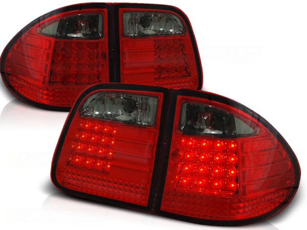 Baklykter Mercedes W210 95-03.02 Kombi Led Red Smoke