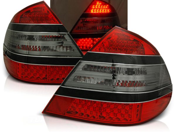 Baklykter Mercedes W211 E-Klasse 03.02-04.06 Led Red Smoke