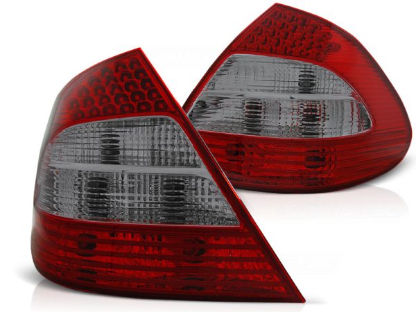 Baklykter Mercedes W211 E-Klasse 03.02-04.06 Led Red Smoke - Bilde 2