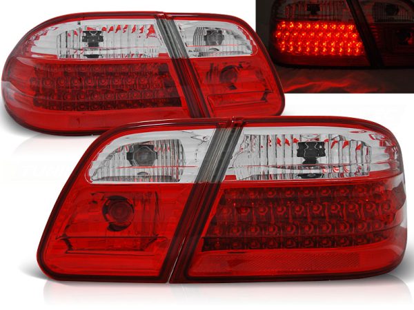 Baklykter Mercedes W210 95-03.02 Led Red White