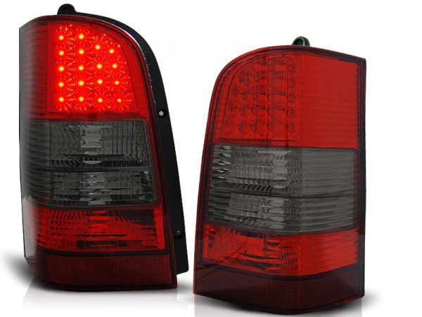 Baklykter Mercedes Vito V-Klasse W638 96-03 Led Red Smoke - Bilde 2