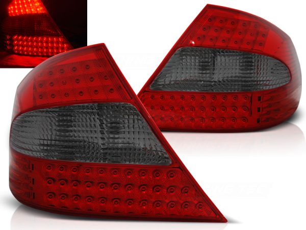 Baklykter Mercedes CLK W209 03-10 Led Red Smoke