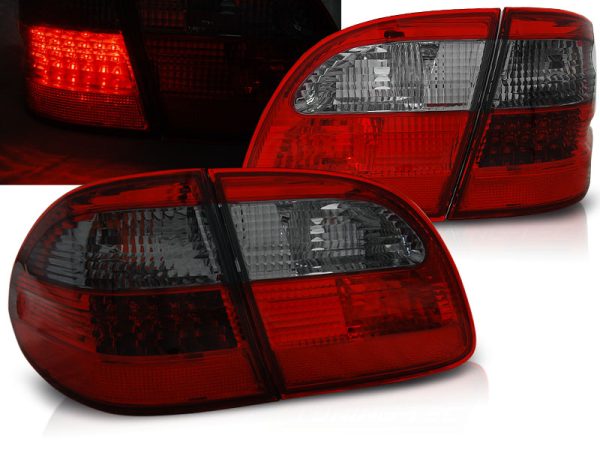 Baklykter Mercedes W211 Wagon E-Klasse 02-06 Led Red Smoke