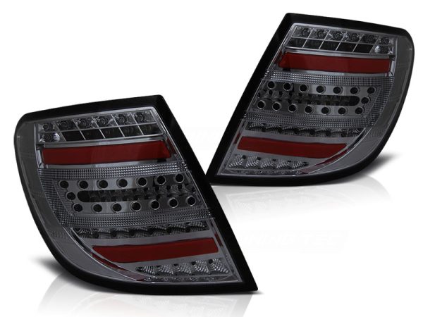 Baklykter Mercedes C-Klasse W204 Kombi 07-10 Led Bar Smoke - Bilde 2