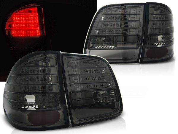 Baklykter Mercedes W210 95-03.02 Kombi Led Smoke