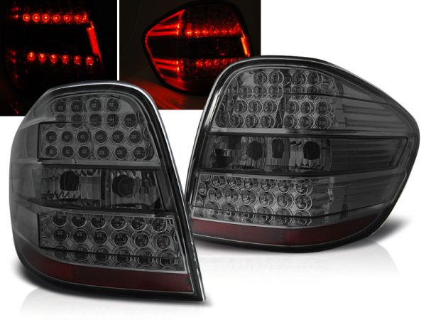 Baklykter Mercedes M-Klasse W164 05-08 Led Smoke