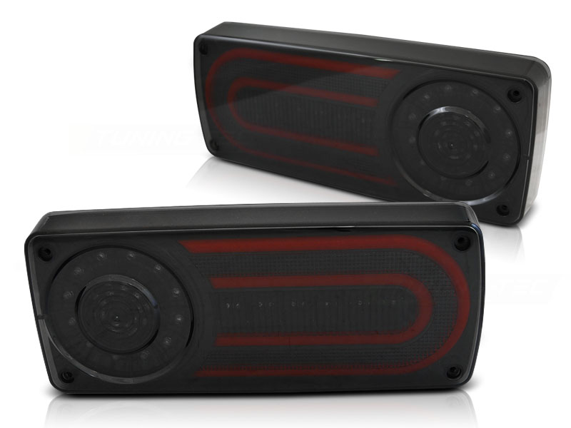 Baklykter Mercedes W463 G-Klasse 90-12 Led Smoke - Bilde 2