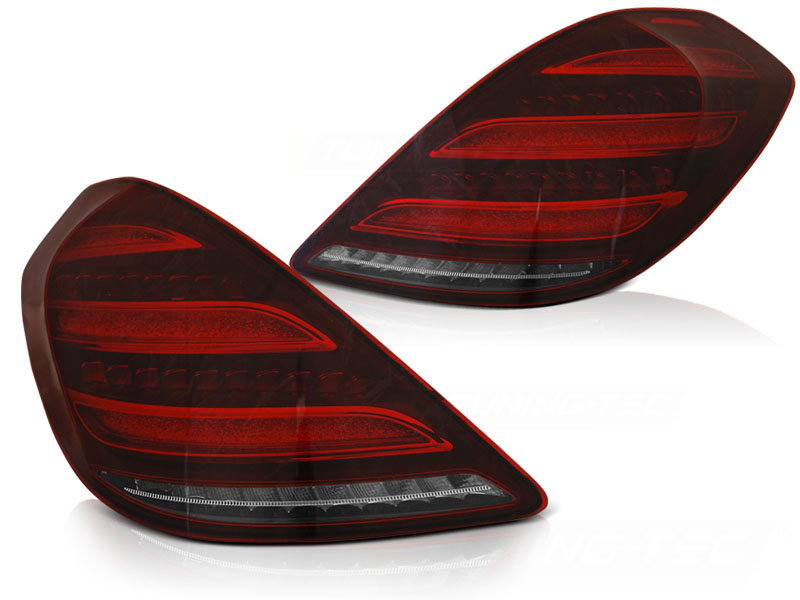 Baklykter Mercedes S-Klasse W222 13-17 Led Red White - Bilde 2