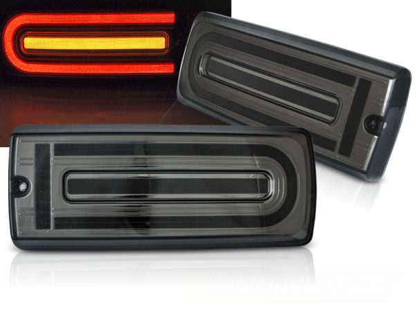 Baklykter Mercedes W463 G-klasse 90-18 Led Bar Smoke