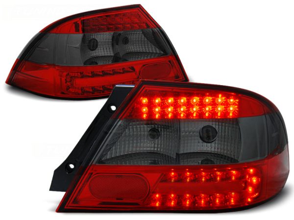 Baklykter Mitsubishi Lancer 7 Sedan 04-07 Red Smoke Led - Bilde 2