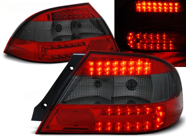 Baklykter Mitsubishi Lancer 7 Sedan 04-07 Red Smoke Led