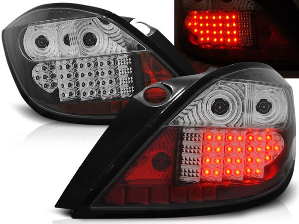 Baklykter Opel Astra 03.04-09 5D Black Led