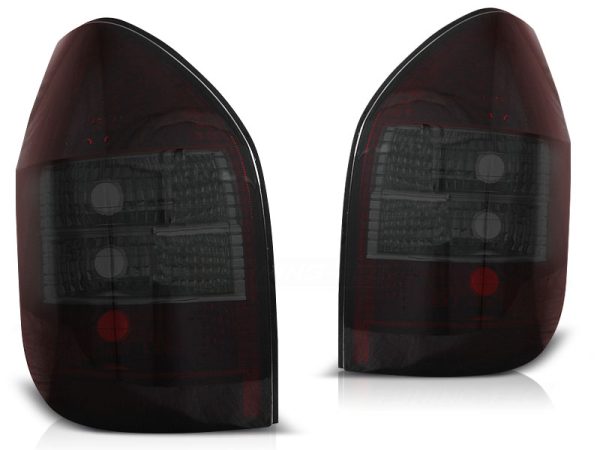 Baklykter Opel Zafira 04.99-06.05 Red Smoke Led - Bilde 2