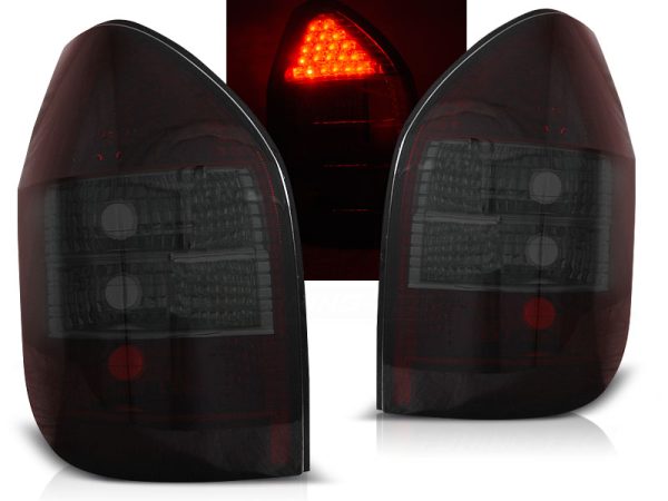 Baklykter Opel Zafira 04.99-06.05 Red Smoke Led
