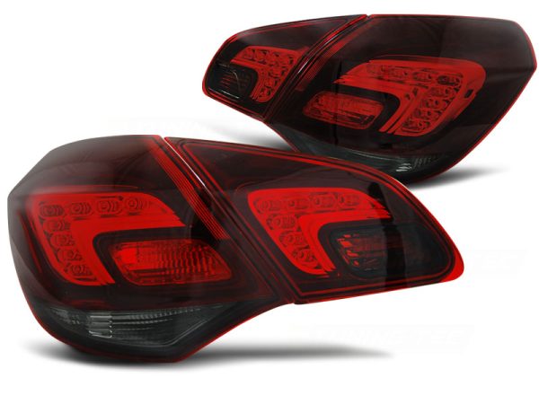 Baklykter Opel Astra J 10-15 Hatchback Red Smoke Led - Bilde 2