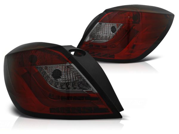 Baklykter Opel Astra 03.04-09 3D Red Smoke Led - Bilde 2