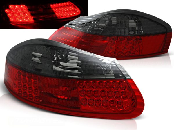 Baklykter Porsche Boxster 96-04 Led Red Smoke